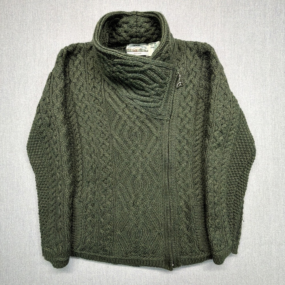 Aran Crafts‎ Women's 100% Merino Wool Made In Ireland Size XS